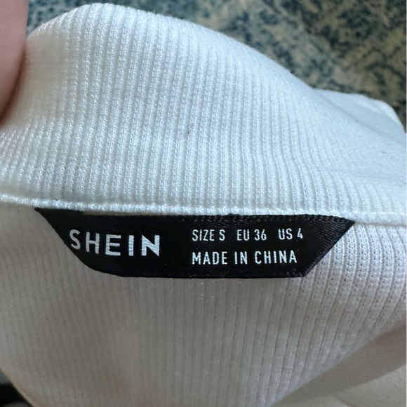 SHEIN White Ribbed Tank Top - Picture 3 of 6